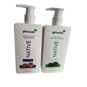 Native Girl Scout Cookies Scents Shampoo and Conditioner 16.5 ou each